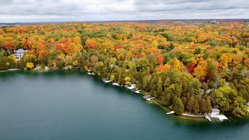Lake in Wisconsin_Fall